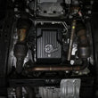 Load image into Gallery viewer, aFe 17-24 Ford F-150 10R60/10R80 Pro Series Rear Transmission Pan Black w/ Machined Fins - Side View
