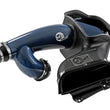 Load image into Gallery viewer, aFe 17-24 Ford F-150 Track Series Blue Kevlar Carbon Fiber C/A Intake System w/Black Pro 5R Filter - Installation View