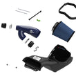Load image into Gallery viewer, aFe 17-24 Ford F-150 Track Series Blue Kevlar Carbon Fiber C/A Intake System w/Black Pro 5R Filter - Additional View 7