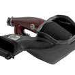 Load image into Gallery viewer, aFe 17-24 Ford F-150 Track Series Red Kevlar Carbon Fiber C/A Intake System w/Black Pro 5R Filter - Main Product View