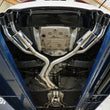 Load image into Gallery viewer, aFe 18-20 Audi RS5 Coupe MACH Force-Xp 3in to 2.5in 304 SS Axle-Back Exhaust System (Quad Black Tip) - Side View