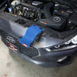 Load image into Gallery viewer, aFe 18-20 Hyundai Elantra GT L4-1.6L (t) Takeda Momentum Dynamic Air Scoop - Blue - Side View