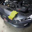 Load image into Gallery viewer, aFe 18-20 Hyundai Elantra GT L4-1.6L (t) Takeda Momentum Dynamic Air Scoop - Neon Green - Back View