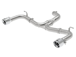 aFe 18-20 VW GTI (MK7.5) 2.0L MACH Force-Xp 3in to 2.5in 304 SS Axle-Back Exhaust System- Pol. Tips - Main Product View