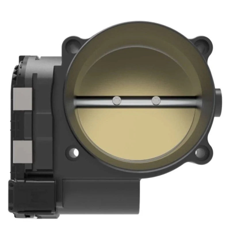 aFe 18-21 Ford Mustang GT 5.0L 85mm Billet Throttle Body - Back View