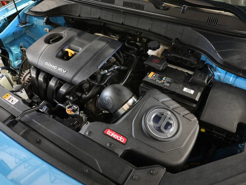 aFe 18-21 Hyundai Kona L4 2.0L Takeda Momentum Cold Air Intake System w/ Pro 5R Media - Side View