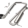 Load image into Gallery viewer, aFe 18-21 Suzuki Jimny Takeda 2-1/4in. 304 SS Cat-Back Exhaust w/ Blk Tip - Main Product View