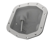 Load image into Gallery viewer, aFe 18-23 Jeep Wrangler JL Pro Series (Dana M186) Front Diff Cover w/ Oil - Black - Side View