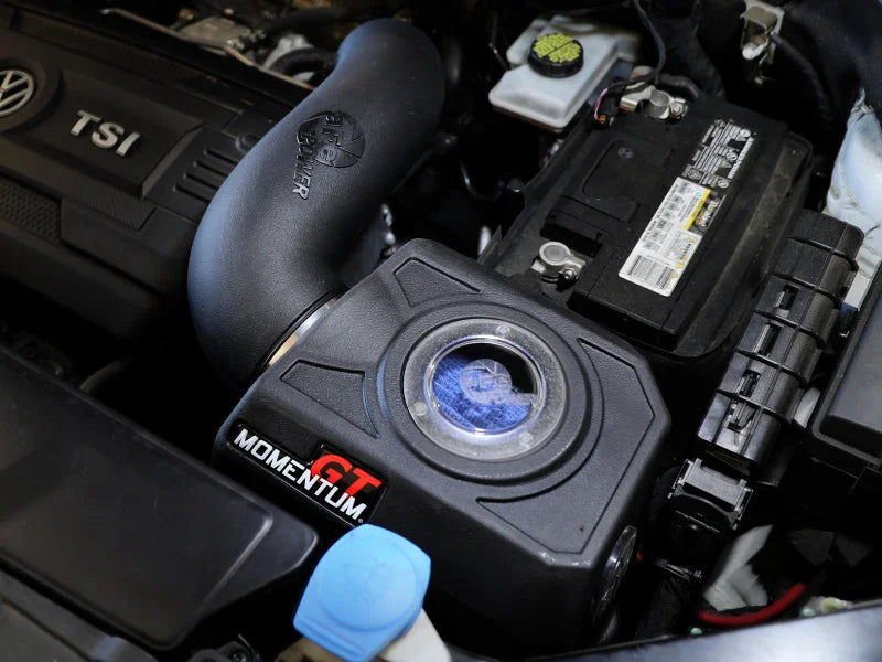 aFe 18-23 Volkswagen Atlas L4 2.0L Momentum GT Cold Air Intake System w/ Pro 5R Filter - Side View
