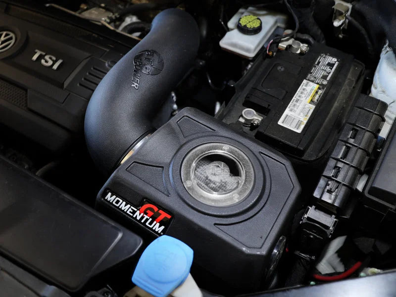 aFe 18-23 Volkswagen Atlas L4 2.0L Momentum GT Cold Air Intake System w/ Pro DRY S Filter - Side View