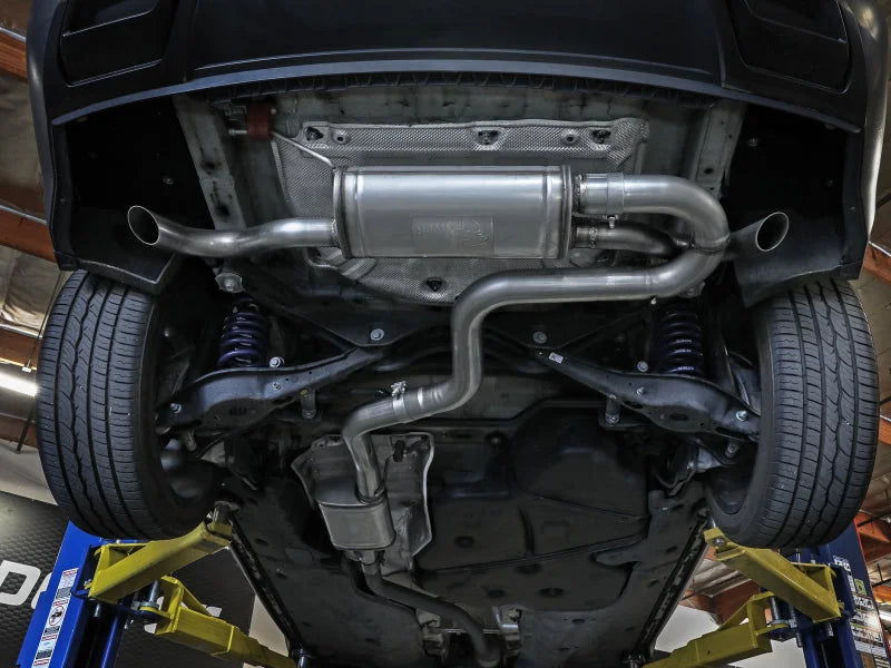 aFe 18-23 Volkswagen Atlas L4 2.0L/V6 3.6L MACH Force-Xp 3in to 2-1/2in SS Hi-Tuck Cat-Back Exhaust - Installation View