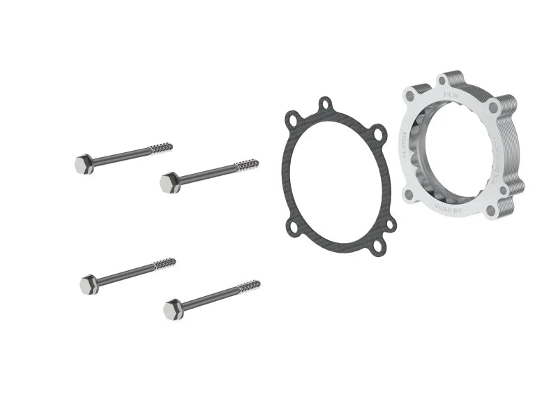 aFe 18-23 Volkswagen Atlas V6-3.6L Silver Bullet Throttle Body Spacer Kit - Installation View