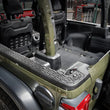 Load image into Gallery viewer, aFe 18-24 Jeep Wrangler JL (2-Door Models w/ 3-Piece Hard-Top Only) Terra Guard Tub Rail Covers - Side View