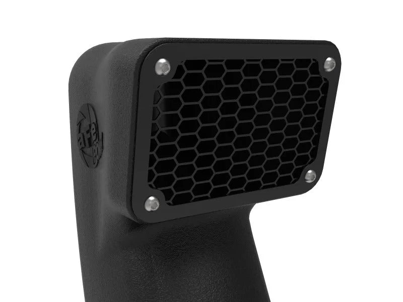 aFe 18-25 Jeep Wrangler / Gladiator L4/V6 Dynamic Air Scoop (D.A.S) Snorkel - Installation View