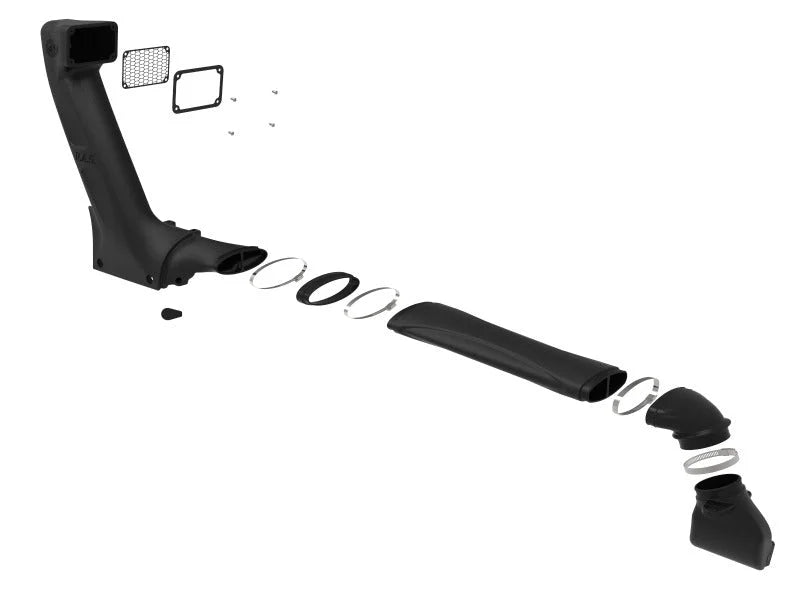 aFe 18-25 Jeep Wrangler / Gladiator L4/V6 Dynamic Air Scoop (D.A.S) Snorkel - Additional View 6