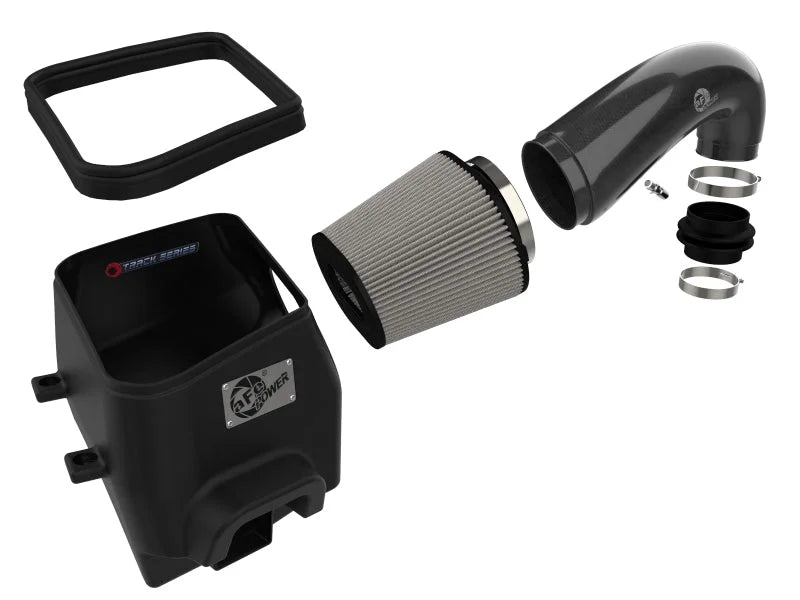 aFe 19-20 Dodge RAM 1500 5.7L Track Series Carbon Fiber Cold Air Intake System w/Pro DRY S Filter - Additional View 11
