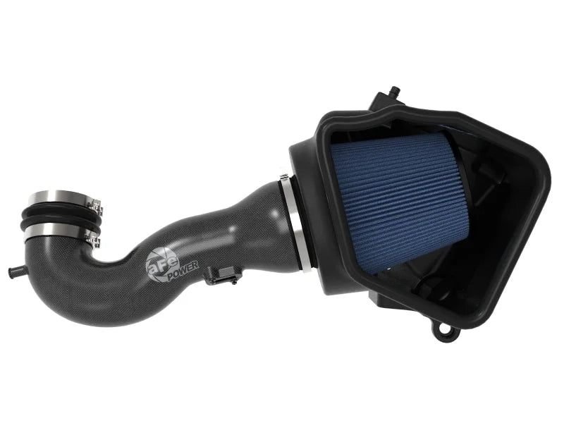 aFe 19-20 GM Trucks 5.3L/6.2L Track Series Carbon Fiber Cold Air Intake System With Pro 5R Filters - Additional View 9