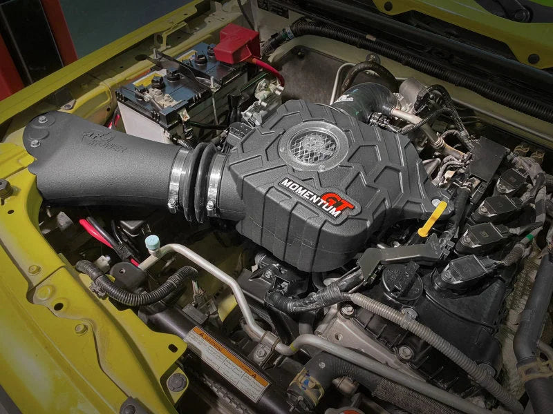 aFe 19-20 Suzuki Jimny 1.5L Momentum GT Cold Air Intake w/ Pro DRY S Media - Side View