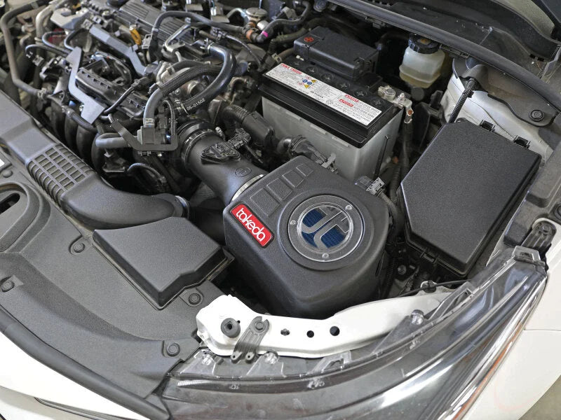 aFe 19-20 Toyota Corolla Takeda Momentum Cold Air Intake System w/ Pro 5R Media - Side View