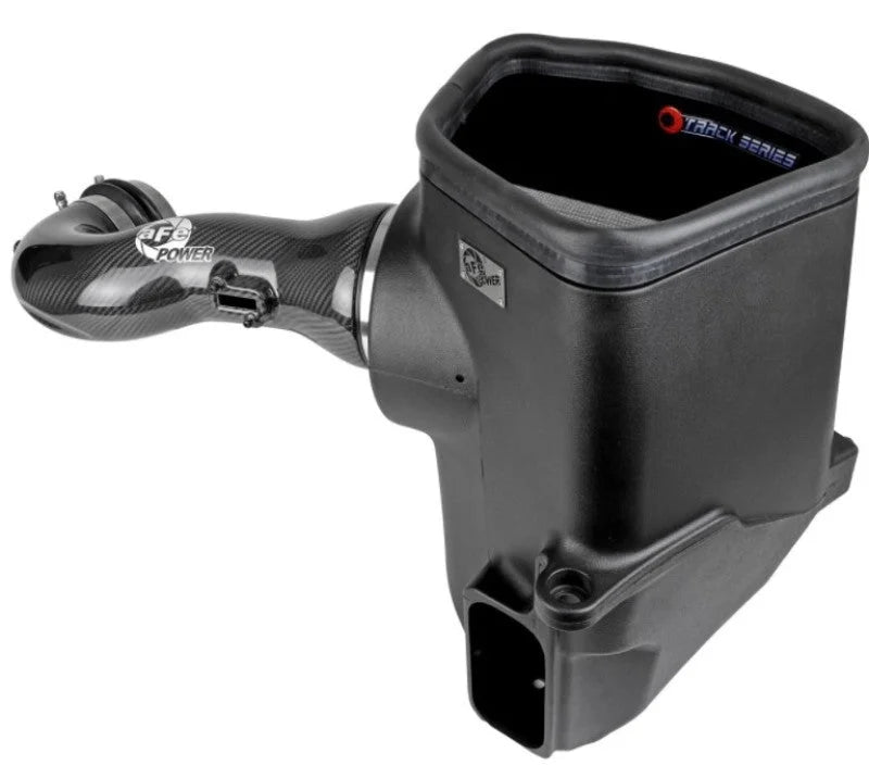 aFe 19-21 GM Trucks 5.3L/6.2L Track Series Carbon Fiber Cold Air Intake System W/ Pro Dry S Filters - Additional View 6