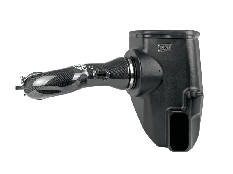 aFe 19-21 GM Trucks 5.3L/6.2L Track Series Carbon Fiber Cold Air Intake System W/ Pro Dry S Filters - Additional View 10