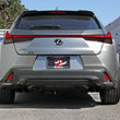Load image into Gallery viewer, aFe 19-21 Lexus UX200 Takeda 2in - 2.5in. 304 SS Cat-Back Exhaust System w/ Black Tip - Side View