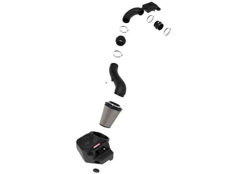 aFe 19-21 Subaru Forester (H4 - 2.5L) Takeda Momentum Air Intake System - W/ PRO DRY S Filter - Installation View