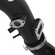 Load image into Gallery viewer, aFe 19-22 Hyundai Veloster N L4 2.0L (t) BladeRunner 2-3/4in Aluminum Cold Charge Pipe - Black - Back View
