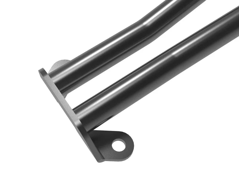 aFe 19-22 Mazda 3 L4 2.0L/2.5L/2.5L (t) CONTROL Front Suspension Strut Brace  - Gunmetal Gray - Side View