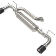 Load image into Gallery viewer, aFe 19-22 Mazda 3 L4 2.5L Takeda 3in to 2-1/2in 304 SS Axle-Back Exhaust w/ Carbon Fiber Tip - Main Product View