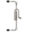 Load image into Gallery viewer, aFe 19-22 Mazda 3 L4 2.5L Takeda 3in to 2-1/2in 304 SS Axle-Back Exhaust w/ Carbon Fiber Tip - Additional View 6