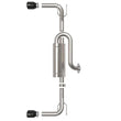 Load image into Gallery viewer, aFe 19-22 Mazda 3 L4 2.5L Takeda 3in to 2-1/2in 304 Stainless Steel Axle-Back Exhaust w/ Black Tip - Additional View 6