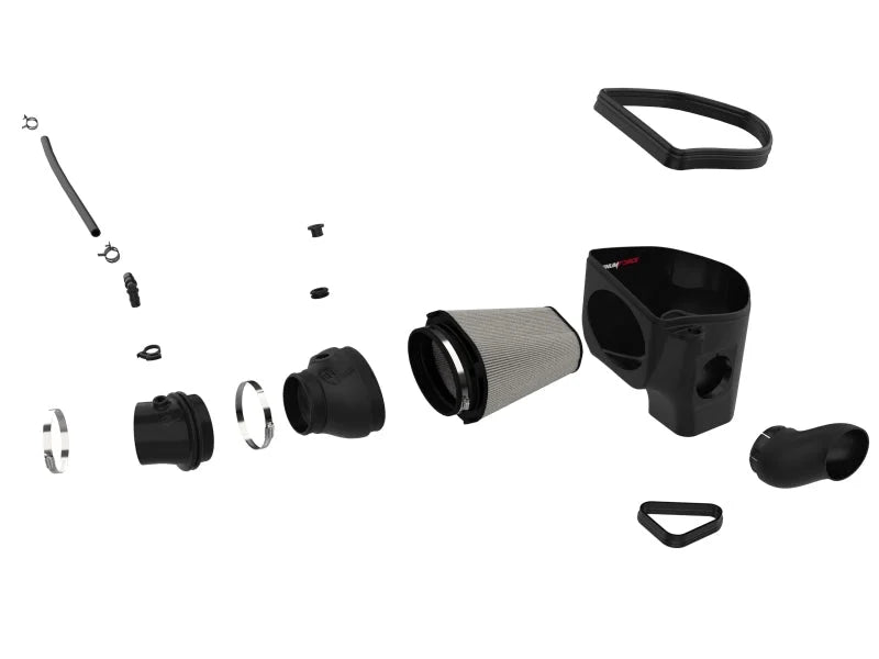 aFe 19-23 Dodge Challenger Hellcat V8-6.2L Magnum FORCE Stage2 Cold Air Intake System w/Pro DRY S - Additional View 9