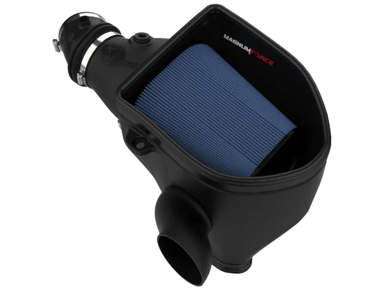 aFe 19-23 Dodge Challenger Hellcat V8-6.2L (sc) Magnum FORCE Stage2 Cold Air Intake System w/Pro 5R - Back View