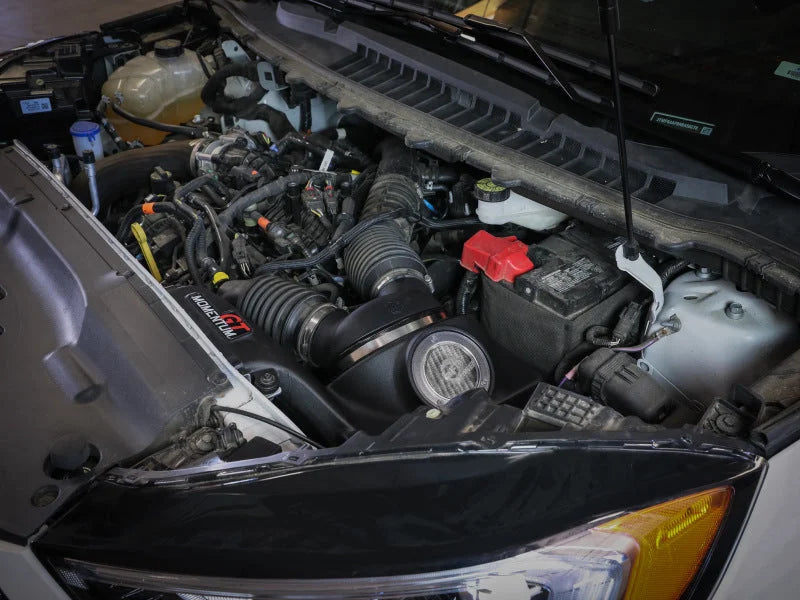 aFe 19-23 Ford Edge ST EcoBoost V6-2.7L (tt) Momentum GT Cold Air Intake System w/ Pro DRY S Filter - Side View