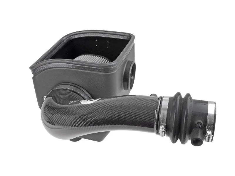 aFe 19-23 Nissan Patrol 4.8L L6 Track Series Carbon Fiber Intake System w/Pro DRY S Filter - Additional View 6