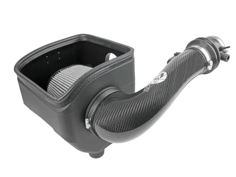 aFe 19-23 Nissan Patrol 4.8L L6 Track Series Carbon Fiber Intake System w/Pro DRY S Filter - Additional View 10