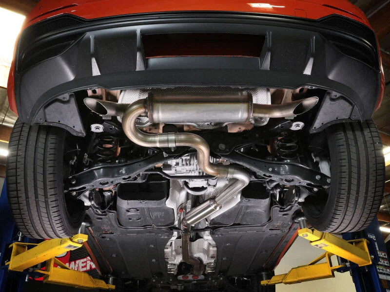 aFe 19-24 Audi Q3 MACH Force-XP Cat-Back Exhaust System - Back View