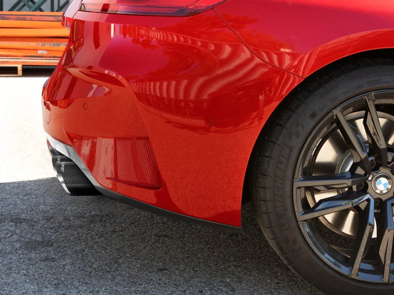 aFe 19-24 BMW Z4 M40i (G29) B58 Turbo MACH Force-Xp 3in to 2-1/2in SS CB Exhaust System - Carbon - Back View