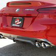 Load image into Gallery viewer, aFe 19-24 BMW Z4 M40i (G29) L6-3.0L (t) B58 MACH Force-Xp 3in to 2-1/2in SS CB Exhaust - Polished - Back View