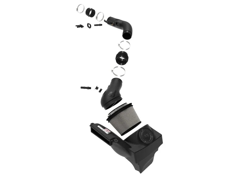 aFe 19-24 Ford Edge Momentum GT Cold Air Intake System w/ Pro Dry S Filter - Side View