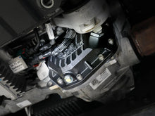 Load image into Gallery viewer, aFe 19-25 GM Trucks Front Diff Cover - Black w/ Machined Fins - Side View