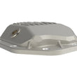 Load image into Gallery viewer, aFe 19-25 GM Trucks Front Diff Cover - Raw w/ Machined Fins - Side View