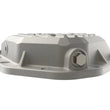 Load image into Gallery viewer, aFe 19-25 GM Trucks Front Diff Cover - Raw w/ Machined Fins - Back View