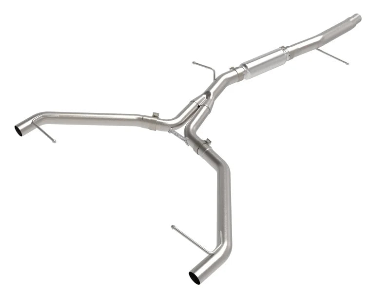 aFe 20-21 Audi A4 L4-2.0L (t) MACH Force-Xp 3in to 2-1/2in 304 SS Axle-Back Exhaust System - Main Product View
