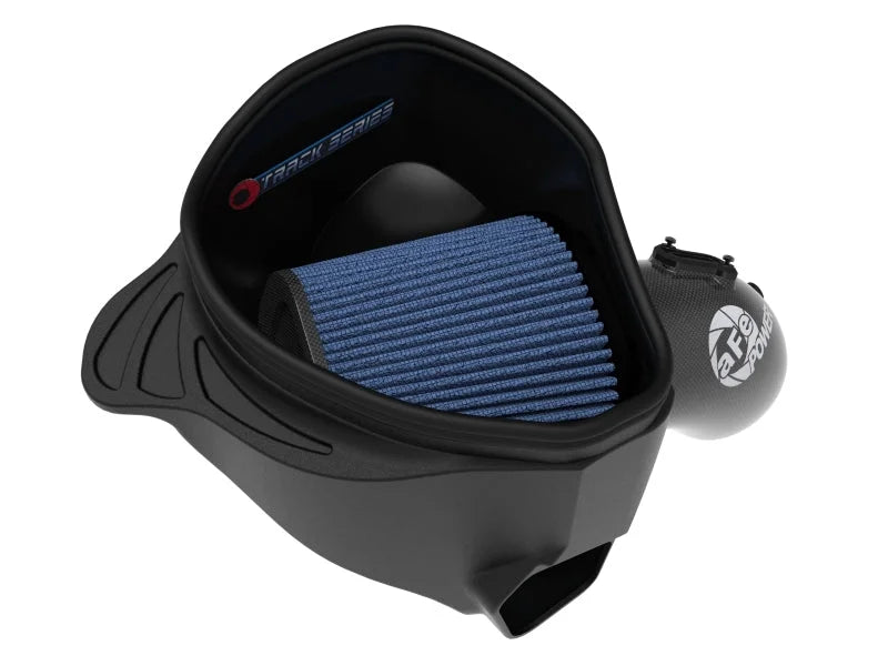 aFe 20-21 BMW Z4 M40i (G29) L6-3.0L (t) B58 Track Series Intake System w/ Pro 5R Filter - Installation View