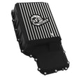 Load image into Gallery viewer, aFe 20-21 Ford Truck w/ 10R140 Transmission Pan Black POWER Street Series w/ Machined Fins - Side View
