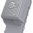 Load image into Gallery viewer, aFe 20-21 Ford Truck w/ 10R140 Transmission Pan Raw POWER Street Series w/ Machined Fins - Back View