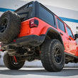 Load image into Gallery viewer, aFe 20-21 Jeep Wrangler (JL) Large Bore-HD 3 IN 304 Stainless Steel DPF-Back Hi-Tuck Exhaust System - Back View
