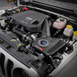 Load image into Gallery viewer, aFe 20-21 Jeep Wrangler (JL) V6-3.0L (td) Momentum HD Cold Air Intake System w/ Pro 10R Media - Side View